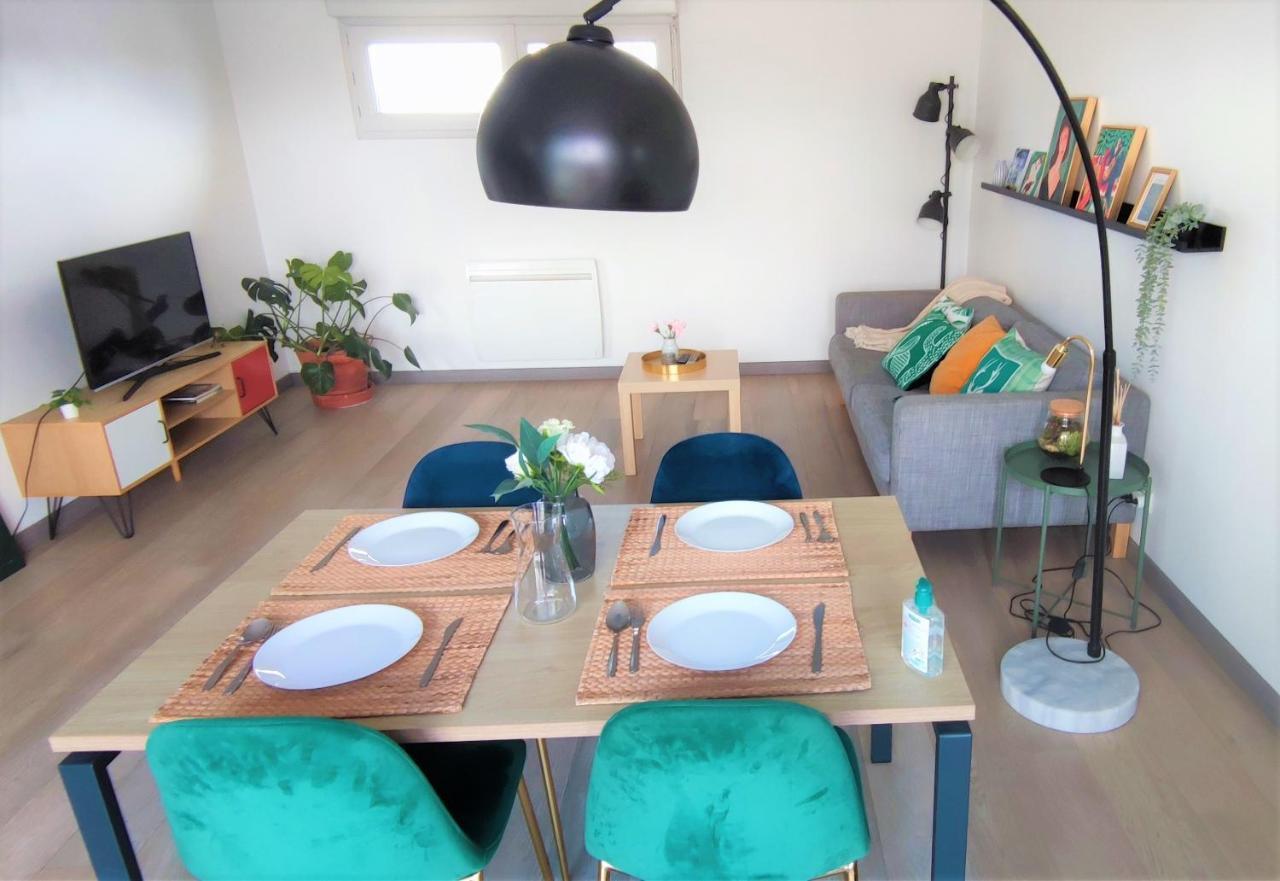 Chic 2Chambres,70M²+Balcon+Parking+Wifi Nantes Kültér fotó